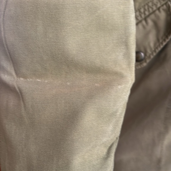 Zara Green Military Jacket with Hood (Size Medium) - Picture 11 of 14